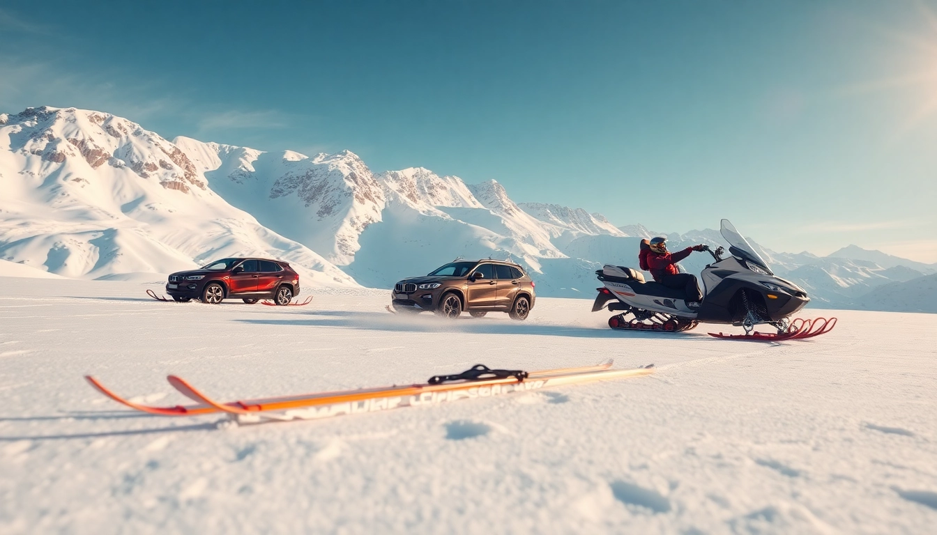 Effiziente Auto Kufen für den perfekten Winterurlaub und Abenteuer.