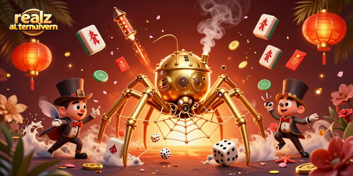 Spiele spannende Alternativen zu realz Casino aus einer fantasievollen Szene mit Glücksspiel-Elementen.